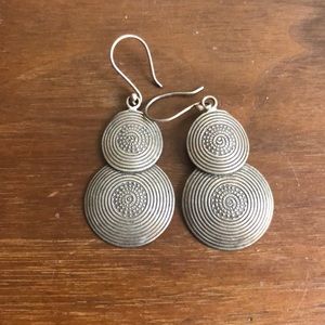 Beautiful spiral earrings